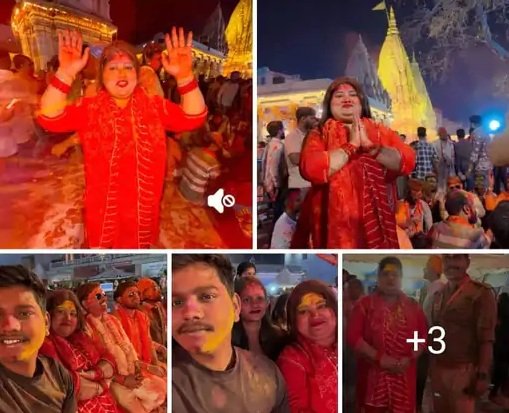 काशी विश्वनाथ मंदिर में रंगभरी एकादशी पर व्यवस्थाएं ध्वस्त, वीआईपी ने तोड़े मोबाइल प्रतिबंध के नियम