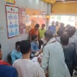 वाराणसी में गैस सिलेंडर की किल्लत से उपभोक्ता परेशान, एजेंसियों पर लंबी कतारें