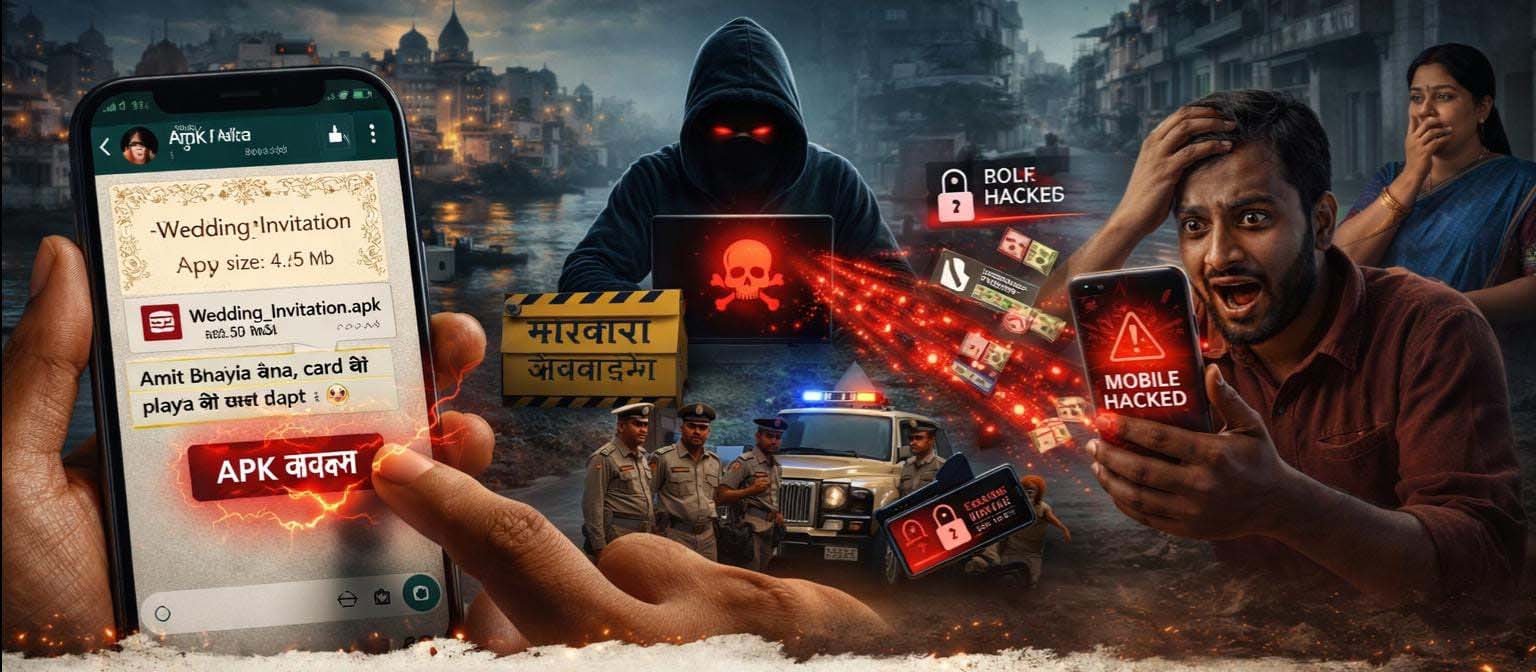 वेडिंग कार्ड इन्विटेशन बना साइबर ठगों का हथियार