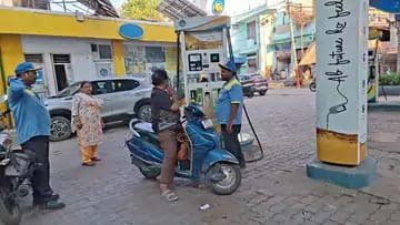 पेट्रोल-डीजल के अफवाहों के बीच सख्ती: बोतल में पेट्रोल देने पर पूरी तरह प्रतिबंध, अफवाहों से बढ़ी भीड़