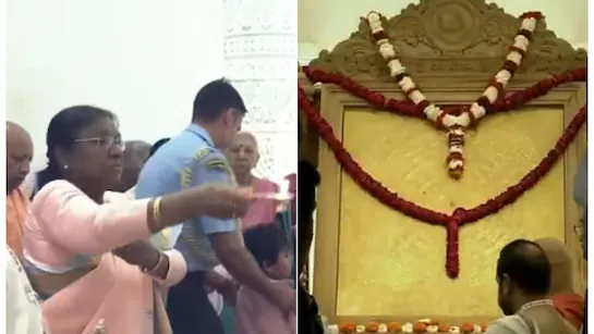 अयोध्या में ऐतिहासिक क्षण: श्रीराम जन्मभूमि मंदिर में ‘श्रीराम यंत्र’ की स्थापना, राष्ट्रपति ने किए दर्शन