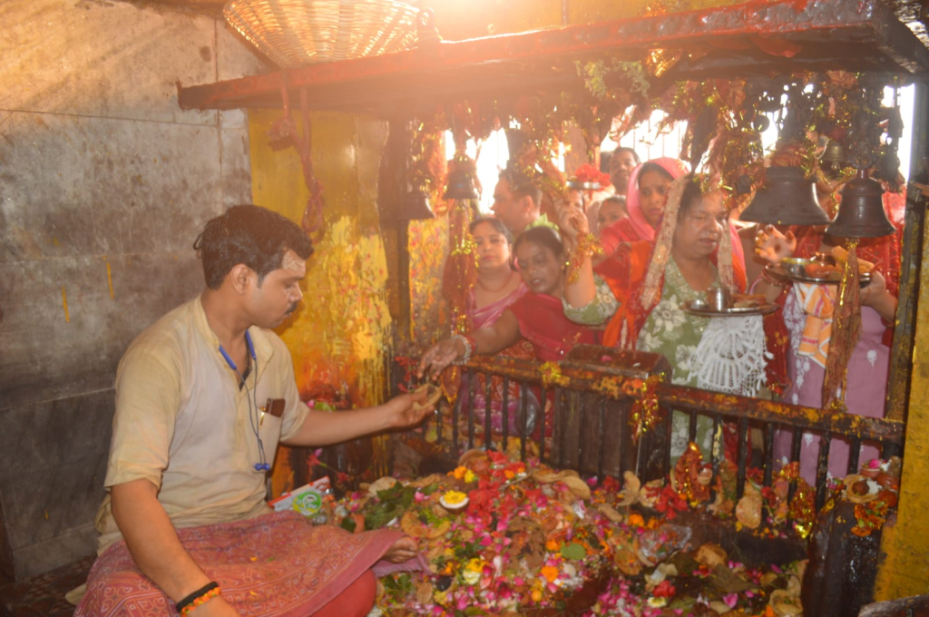 शीतला अष्टमी पर रखा व्रत, मां भगवती की हुई पूजा