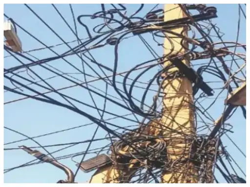 वाराणसी में तारों का जाल खत्म करने की तैयारी, नगर निगम ने शुरू की कवायद