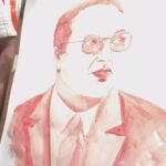 वाराणसी में अंबेडकर जयंती पर अनोखी श्रद्धांजलि, युवाओं ने खून से बनाई तस्वीर