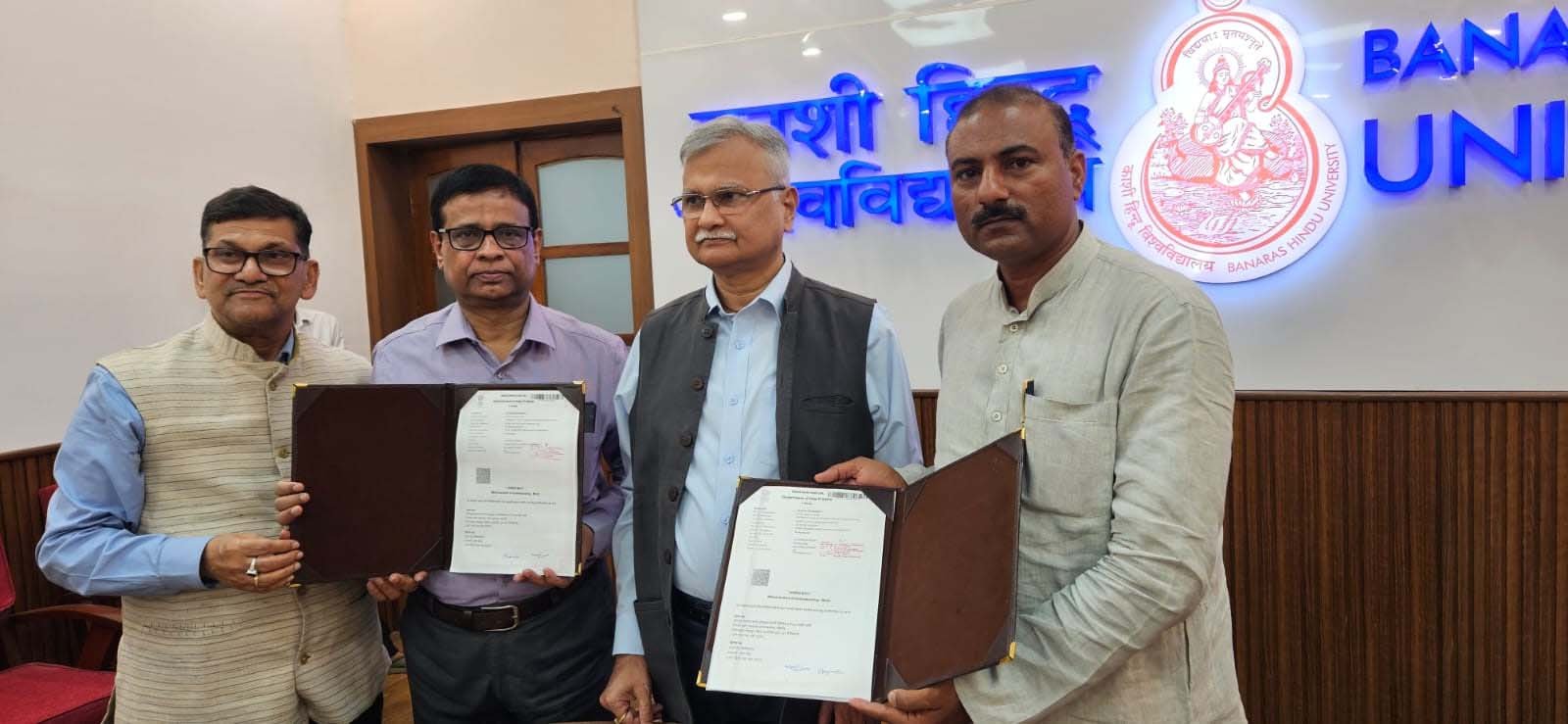 किसानों की आय बढ़ाने का संकल्प, BHU और चोलापुर FPO साथ आए