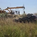 कार-बाइक की जोरदार टक्कर: दंपत्ति और डेढ़ साल का मासूम घायल, NH-31 पर अफरा-तफरी