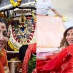 काशी में शिल्पा शेट्टी की आध्यात्मिक यात्रा: बाबा विश्वनाथ के दर्शन, विंध्यवासिनी में पूजा और बनारसी साड़ियों की खरीदारी