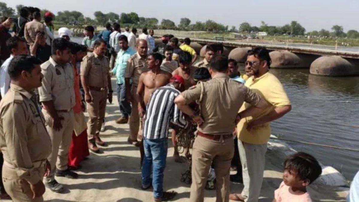 वृंदावन में यमुना स्नान के दौरान बड़ा हादसा, मोटर बोट पलटने से कई श्रद्धालु डूबे