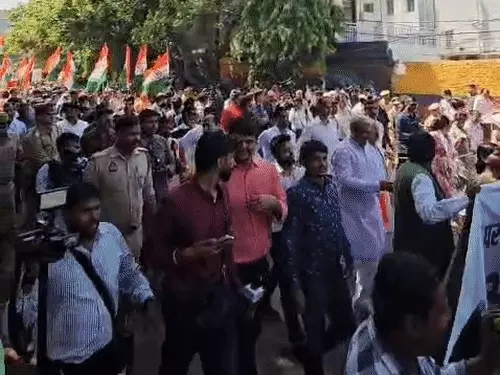 लखनऊ में भाजपा का शक्ति प्रदर्शन: महिला आरक्षण बिल को लेकर ‘जन आक्रोश पदयात्रा’, सीएम योगी भी शामिल