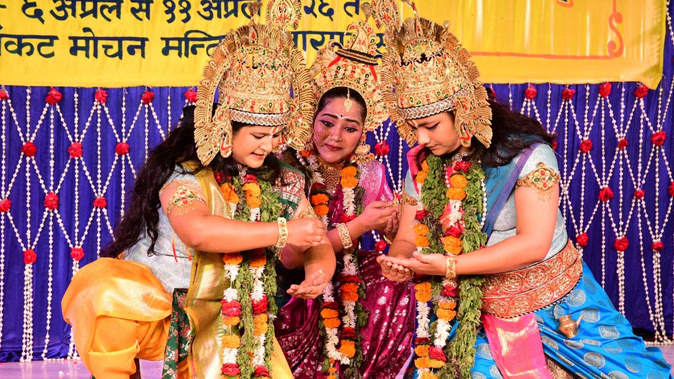 संकट मोचन समारोह में ‘राम की शक्ति पूजा’ ने बांधा समां, संगीत और रामलीला का अनोखा संगम