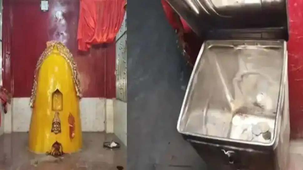 प्राचीन सती माता मंदिर में चोरी से आक्रोश