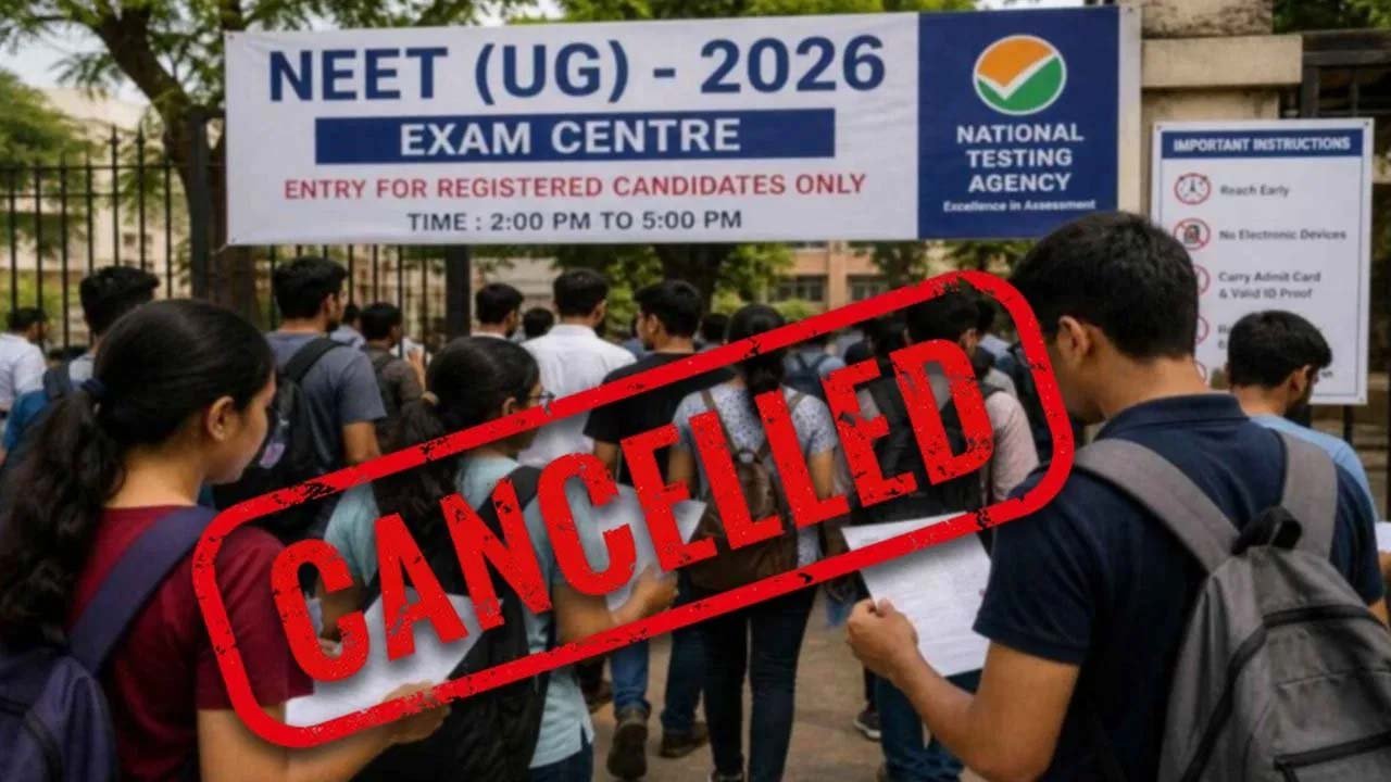 NEET UG 2026 परीक्षा रद्द: पेपर लीक विवाद के बाद NTA का बड़ा फैसला, CBI करेगी जांच