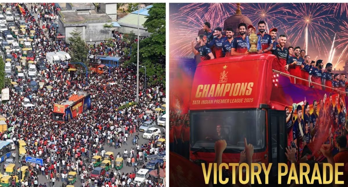 लगातार दूसरी ट्रॉफी जीतने के बाद भी RCB नहीं करेगी रोड शो, प्रशासन ने दिए सख्त निर्देश