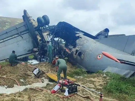 असम में वायुसेना का AN-32 विमान दुर्घटनाग्रस्त, पांच जवानों की मौत, जांच के आदेश