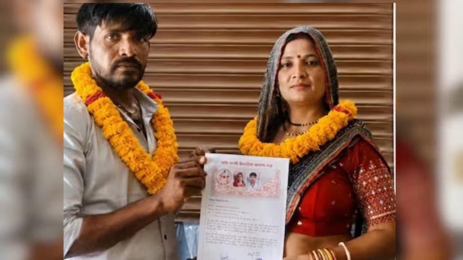 कानपुर देहात में सास-दामाद ने कोर्ट मैरिज की शादी, वायरल वीडियो ने बढ़ाई हलचल