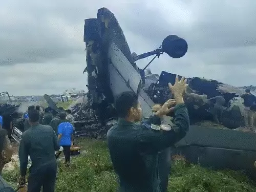 असम में वायुसेना का AN-32 विमान दुर्घटनाग्रस्त, पांच जवानों की मौत, जांच के आदेश