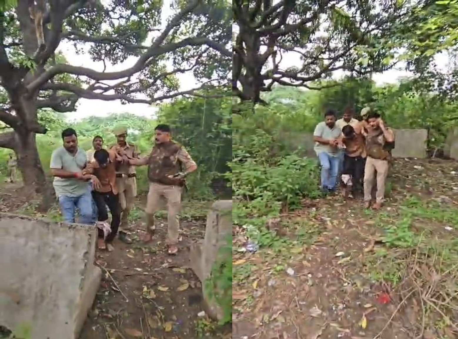 रामनगर में पुलिस और पशु तस्करों के बीच मुठभेड़, गोली लगने से एक तस्कर घायल; कंटेनर से 30 गोवंश बरामद