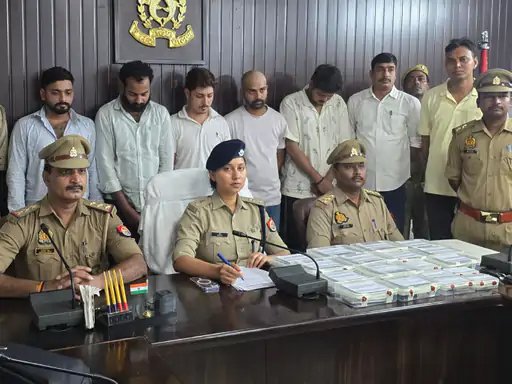 म्यूल बैंक खातों के जरिए साइबर ठगी कराने वाले अंतरराज्यीय गिरोह का भंडाफोड़, पांच आरोपी गिरफ्तार