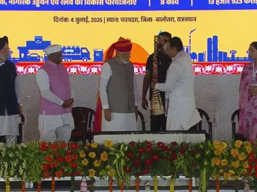 राजस्थान दौरे पर पीएम मोदी: पचपदरा रिफाइनरी का उद्घाटन, जोधपुर एयरपोर्ट के नए टर्मिनल का लोकार्पण, ऊर्जा सुरक्षा पर कही बड़ी बात
