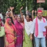 कांशीराम आवास योजना में जर्जर भवनों से दहशत, छज्जे गिरने की घटनाओं के बाद प्रशासन से शिकायत