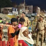 कांवरियों की सुगम यात्रा के लिए मंडुवाडीह चौराहे पर पुलिस मुस्तैद…
