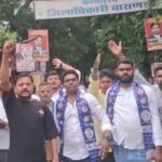 वाराणसी में गरजे आजाद समाज पार्टी-भीम आर्मी के कार्यकर्ता: 50% महिला आरक्षण और ‘कोटे में कोटा’ की मांग, राष्ट्रपति के नाम सौंपा ज्ञापन