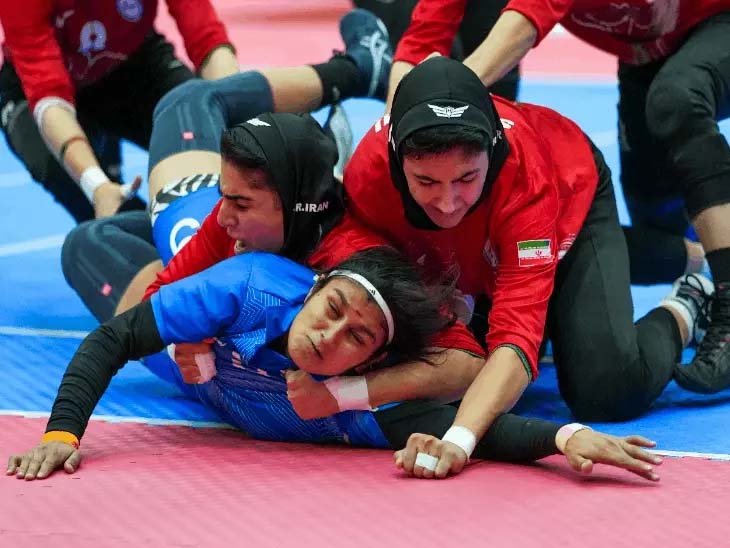 एशियन गेम्स में भारत का गोल्डन डे: कबड्डी में महिला-पुरुष दोनों ने ईरान को हराया, स्क्वॉश में अनाहत-अभय फाइनल में; मैराथन में 44 साल बाद मेडल
