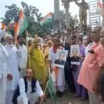 सीईसी ज्ञानेश कुमार के खिलाफ कांग्रेस का प्रदर्शन