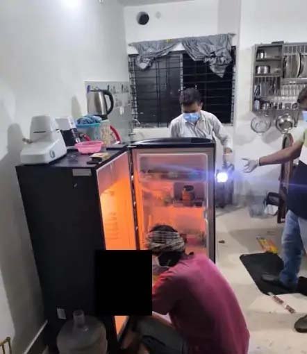 पति ने बेरहमी से की पत्नी की हत्या, सिर काटकर फ्रिज में रखा:दोनों हाथों की उंगलियां भी काटीं, असम के गुवाहाटी की घटना