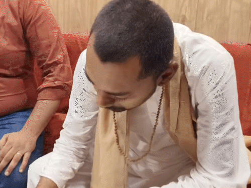 वाराणसी पहुंचे निशांत कुमार, सर्वेश्वरी आश्रम में लिया आशीर्वाद; बोले- डॉक्टर जीवनदाता, इसलिए हो रही कार्रवाई