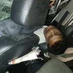 वाराणसी में भीषण हादसा: ट्रक को ओवरटेक करते समय बेकाबू हुई कार, पीछे से जा घुसी; MR की मौत