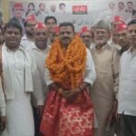 सपा के नवनियुक्त प्रदेश सचिव विष्णु शर्मा का हुआ भव्य अभिनंदन