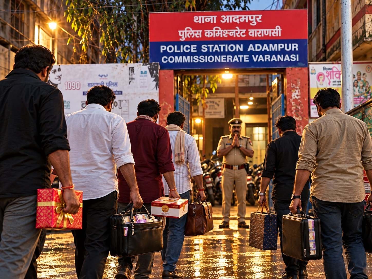 वाराणसी: जुआरियों का सबसे महफूज़ ठिकाना, वाराणसी का आदमपुर थाना