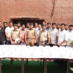 गाजीपुर में हथियारों की बड़ी खेप पकड़ी गई, 3 युवक गिरफ्तार; 18 पिस्टल और 19 तमंचे बरामद