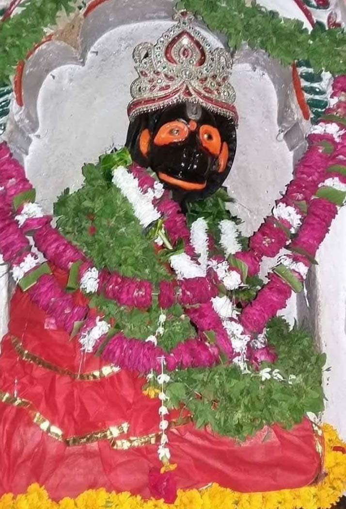 साल में एक दिन होते हैं काले हनुमान के दर्शन