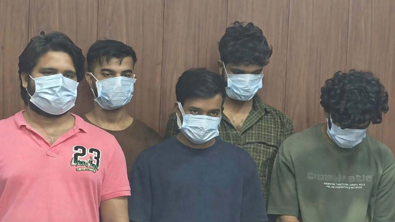 जापानी नागरिकों से साइबर ठगी करने वाले गिरोह का भंडाफोड़, पांच गिरफ्तार