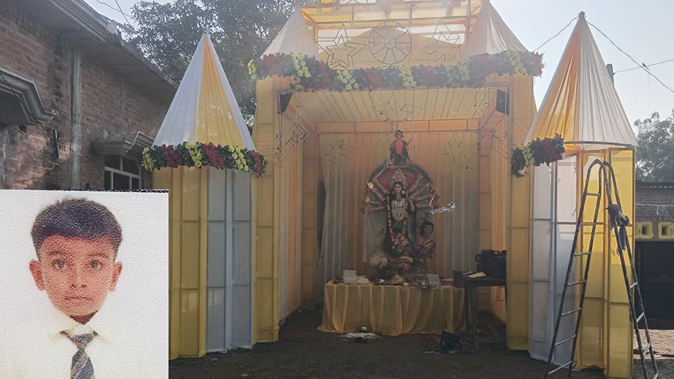जौनपुर में दुर्गा पूजा पंडाल के पास करंट लगने से सात वर्षीय बच्चे की मौत, गांव में पसरा मातम