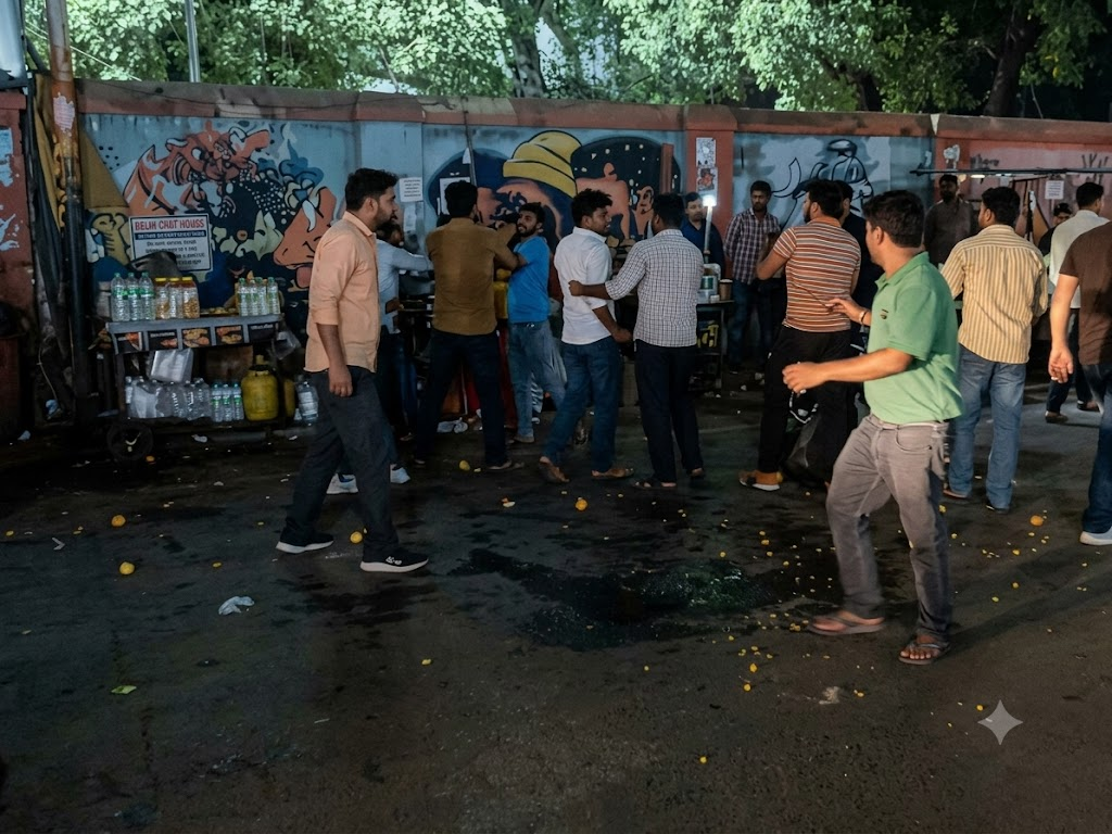 BHU अस्पताल के गेट पर छात्रों-तीमारदारों में मारपीट: सुरक्षाकर्मी का मोबाइल टूटा, 30 मिनट चला हंगामा