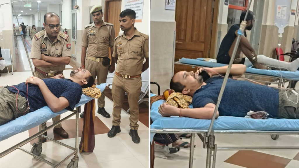 वाराणसी में पिता-पुत्र के विवाद में चली गोली, 32 वर्षीय युवक घायल; रिवॉल्वर लेकर थाने पहुंचा पिता