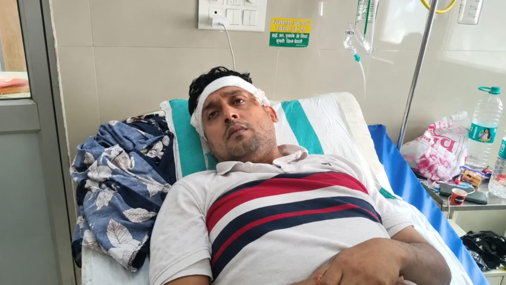 मनबढ़ों ने अधिवक्ता पर किया जानलेवा हमला